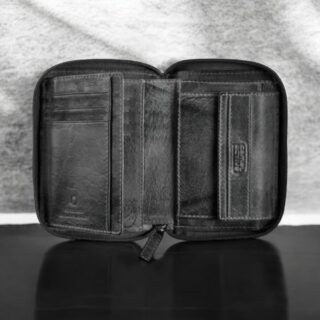 Camel Active Melbourne Πορτοφόλι Ανδρικό Δερμάτινο Μαύρο