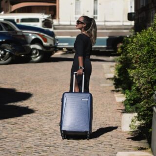 Βαλίτσα trolley Cardinal μεσαία/μεγάλη 2009/60/70 cm σκούρο μπλέ