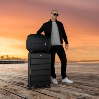 Βαλίτσα trolley case Caterpillar Cat Cargo Μεσαία 84379-01/60cm