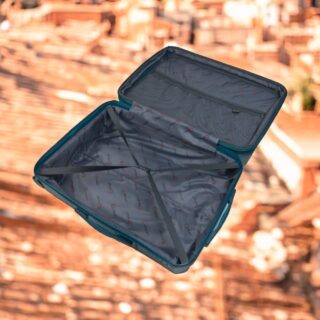 Βαλίτσα trolley Επεκτάσιμη Elusive Cardinal (PP) μεσαία/μεγάλη 2016/60/70 cm πετρόλ