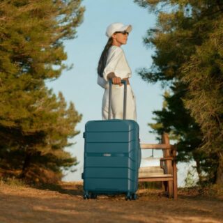 Βαλίτσα trolley Επεκτάσιμη Elusive Cardinal (PP) μεσαία 2016/60cm πετρόλ