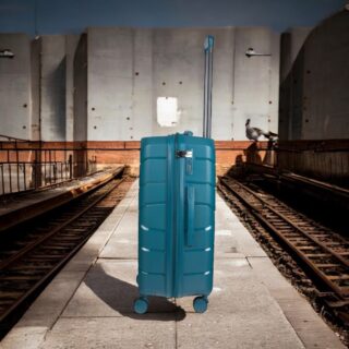 Βαλίτσα trolley Επεκτάσιμη Elusive Cardinal (PP) μεσαία 2016/60cm πετρόλ