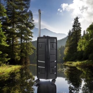 Βαλίτσες trolley Επεκτάσιμη Elusive (σέτ 3 τεμαχίων) Cardinal (PP) 2016 μαύρο