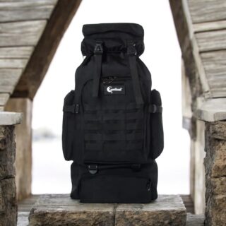 Σακίδιο πλάτης ορειβατικό Cardinal 70L MT-017 μαύρο