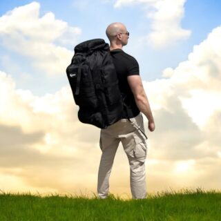 Σακίδιο πλάτης ορειβατικό Cardinal 70L MT-017 μαύρο