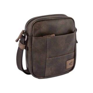 Camel Active Laos Ανδρική Τσάντα Ώμου  Χιαστί σε Καφέ χρώμα