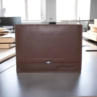 Diplomat Δερμάτινο Ανδρικό Πορτοφόλι με RFID Καφέ mn111 brown