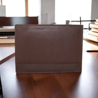 Diplomat Δερμάτινο Ανδρικό Πορτοφόλι με RFID Καφέ mn111 brown