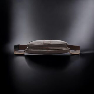 Δερμάτινο τσαντάκι μέσης καφέ Cardinal 8977 καφέ