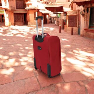 Diplomat ZC600 Βαλίτσα Καμπίνας με ύψος 55cm Κόκκινο