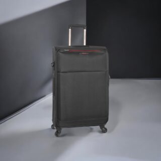 Diplomat The Athens Collection 6040 Μεσαία Βαλίτσα με ύψος 68cm σε Μαύρο χρώμα