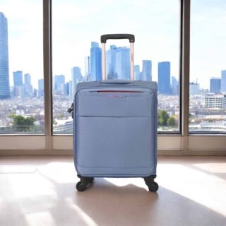 Diplomat Athens 6040 Βαλίτσα Καμπίνας Μπλε 55cm