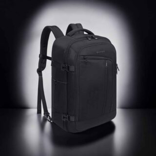 Bange Travel Cabin Ανδρικό Υφασμάτινο Σακίδιο Πλάτης Μαύρο