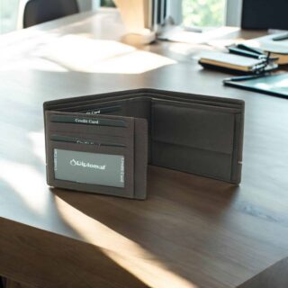 Diplomat Δερμάτινο Ανδρικό Πορτοφόλι Καφέ MN435 καφέ