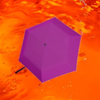 Knirps U.200 Αυτόματη Ελαφριά Duomatic Ομπρέλα Μωβ