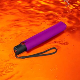 Knirps U.200 Αυτόματη Ελαφριά Duomatic Ομπρέλα Μωβ