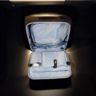 Diplomat ZC998-41 Μαύρη Τσάντα Τρόλεϊ Pilot 4 Ρόδες