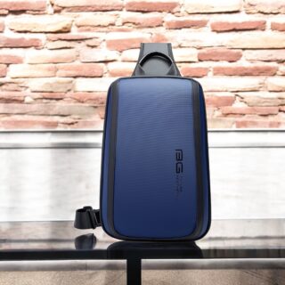 Τσαντάκι ώμου χιαστί crossbody Bange 2811 μπλέ