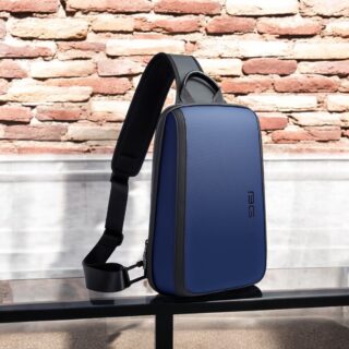 Τσαντάκι ώμου χιαστί crossbody Bange 2811 μπλέ