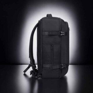 Bange Travel Cabin Ανδρικό Υφασμάτινο Σακίδιο Πλάτης Μαύρο