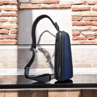 Τσαντάκι ώμου χιαστί crossbody Bange 2811 μπλέ