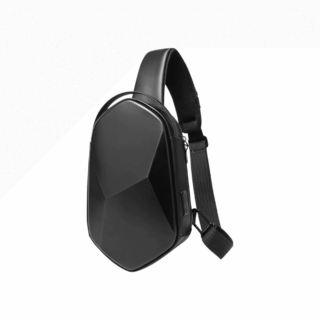 Bange 7213 Τσαντάκι Ώμου Χιαστί Crossbody Μαύρο