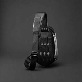 Bange 7213 Τσαντάκι Ώμου Χιαστί Crossbody Μαύρο