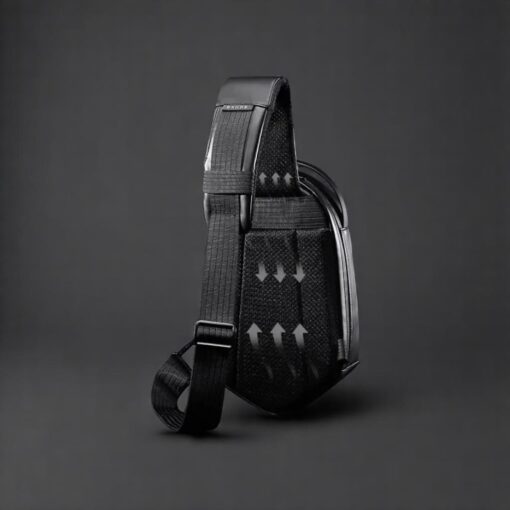 Bange 7213 Μαύρο Τσαντάκι Ώμου Χιαστί Crossbody