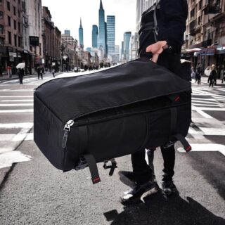 Σακίδιο πλάτης-Σακβουαγιάζ Kaka 40L 2050 μαύρο