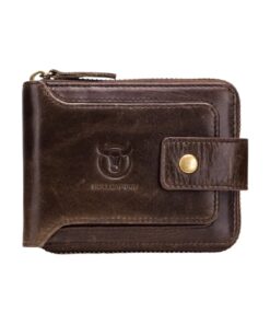 Δερμάτινο πορτοφόλι Bull Captain QB-231 καφέ