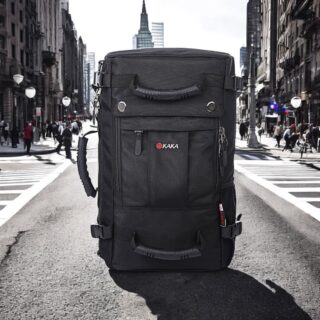 Σακίδιο πλάτης-Σακβουαγιάζ Kaka 40L 2050 μαύρο