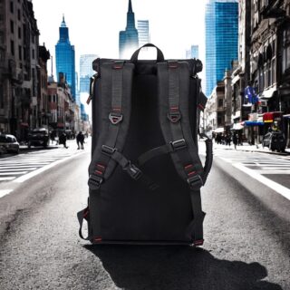 Σακίδιο πλάτης-Σακβουαγιάζ Kaka 40L 2050 μαύρο