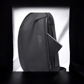 Bange 7306 Τσαντάκι Ώμου Χιαστί Crossbody Μαύρο