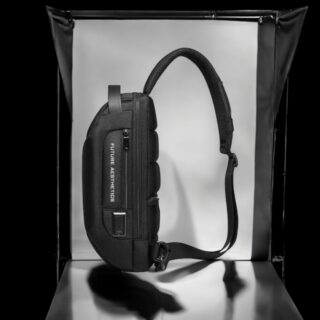 Bange 22085 Τσαντάκι Ώμου Χιαστί Crossbody Μαύρο