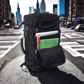 Σακίδιο πλάτης-Σακβουαγιάζ Kaka 40L 2050 μαύρο