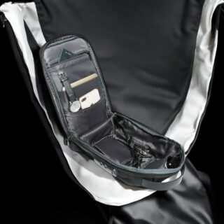 Bange 22085 Τσαντάκι Ώμου Χιαστί Crossbody Μαύρο