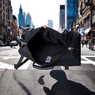 Σακίδιο πλάτης-Σακβουαγιάζ Kaka 40L 2050 μαύρο