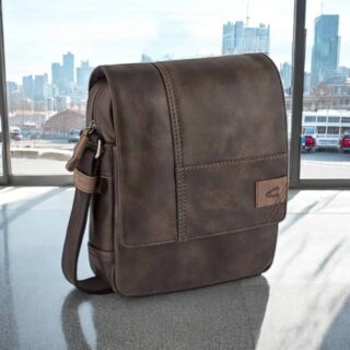 Camel Active Laos Ανδρική Τσάντα Ταχυδρόμου Καφέ