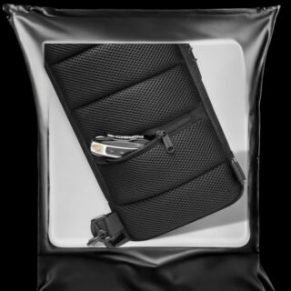 Bange 22085 Τσαντάκι Ώμου Χιαστί Crossbody Μαύρο