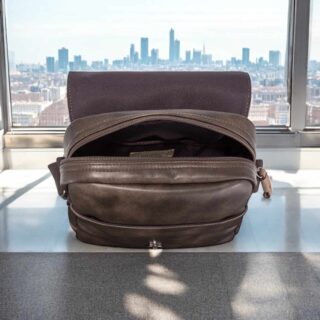 Camel Active Laos Ανδρική Τσάντα Ταχυδρόμου Καφέ