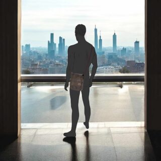 Camel Active Laos Ανδρική Τσάντα Ταχυδρόμου Καφέ