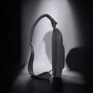 Bange 7312 Τσαντάκι Ώμου Χιαστί Crossbody Μαύρο