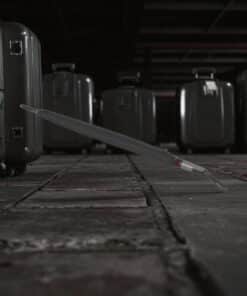 Knirps T.900 Μαύρη Αντιανεμική Ομπρέλα Μπαστούνι