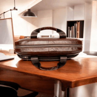 Cardinal Δερμάτινος Χαρτοφύλακας 8523 Καφέ