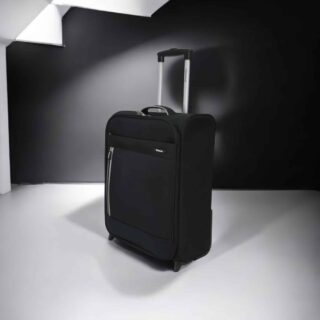 Diplomat ZC600 Μαύρη Βαλίτσα Καμπίνας 55cm