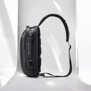 Bange 22085 Plus Τσαντάκι Ώμου Χιαστί Crossbody Μαύρο