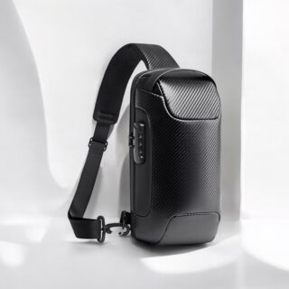 Bange 22085 Plus Τσαντάκι Ώμου Χιαστί Crossbody Μαύρο