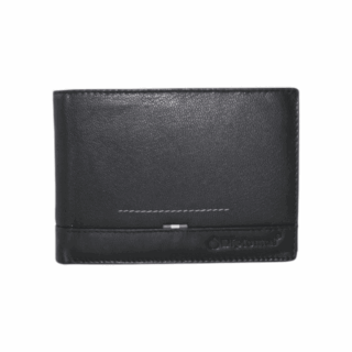 Diplomat Δερμάτινο Ανδρικό Πορτοφόλι με RFID Μαύρο mn111