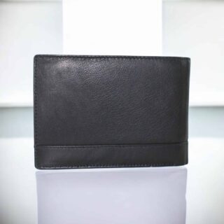 Diplomat Δερμάτινο Ανδρικό Πορτοφόλι με RFID Μαύρο mn111