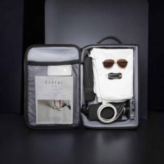 Bange Travel Cabin Ανδρικό Υφασμάτινο Σακίδιο Πλάτης Μαύρο